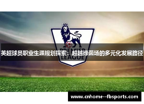 英超球员职业生涯规划探索:超越绿茵场的多元化发展路径 英超球员职业生涯规划探索:超越绿茵场的多元化发展路径